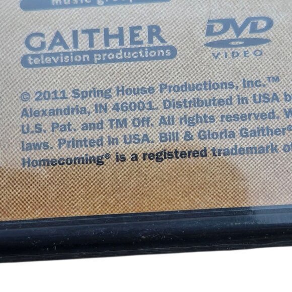 Bill and Gloria Gaither Tent Revival Homecoming DVD Gospel Music Christian - Picture 6 of 8